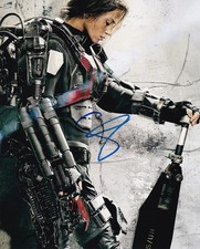 EMILY BLUNT signed autograph 20x25cm EDGE OF TOMORROW in person autograph ACOA