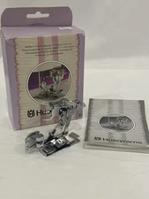 NEW Husqvarna Ruffler Foot 412 35 72-45 in box w/ instructions 105 61 32-96