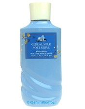 Bath Body Works Cereal Milk Soft Serve Ice Cream Body Wash Shower Gel 10oz New