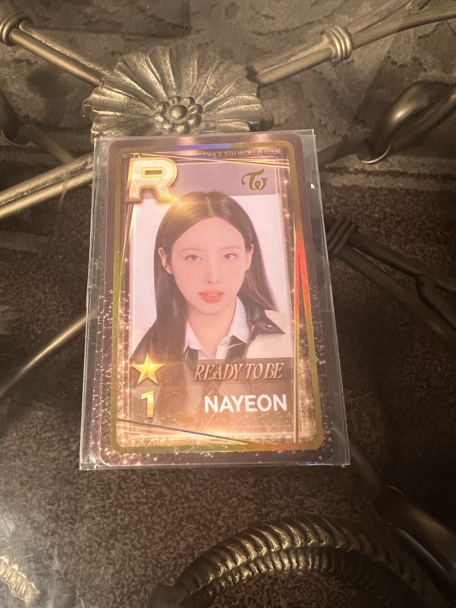 匿名配送｜TWICE　ナヨン　Ready To Be　SSJYP　トレカ Twice Ssjyp Superstar PVC Ready To Be Photocard Nayeon | eBay