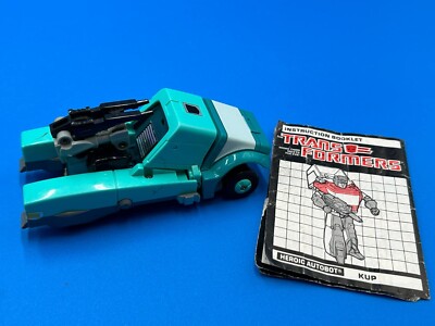 original G1 Transformers TARGETMASTER KUP 100% COMPLETE with TM RECOIL