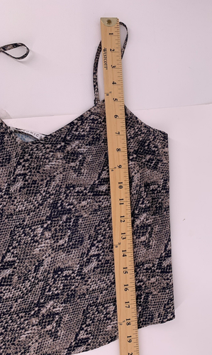 Veronica Beard Lowell Snake Print Silk Blouse With Camisole Size 0 Lightweight - Picture 10 of 13