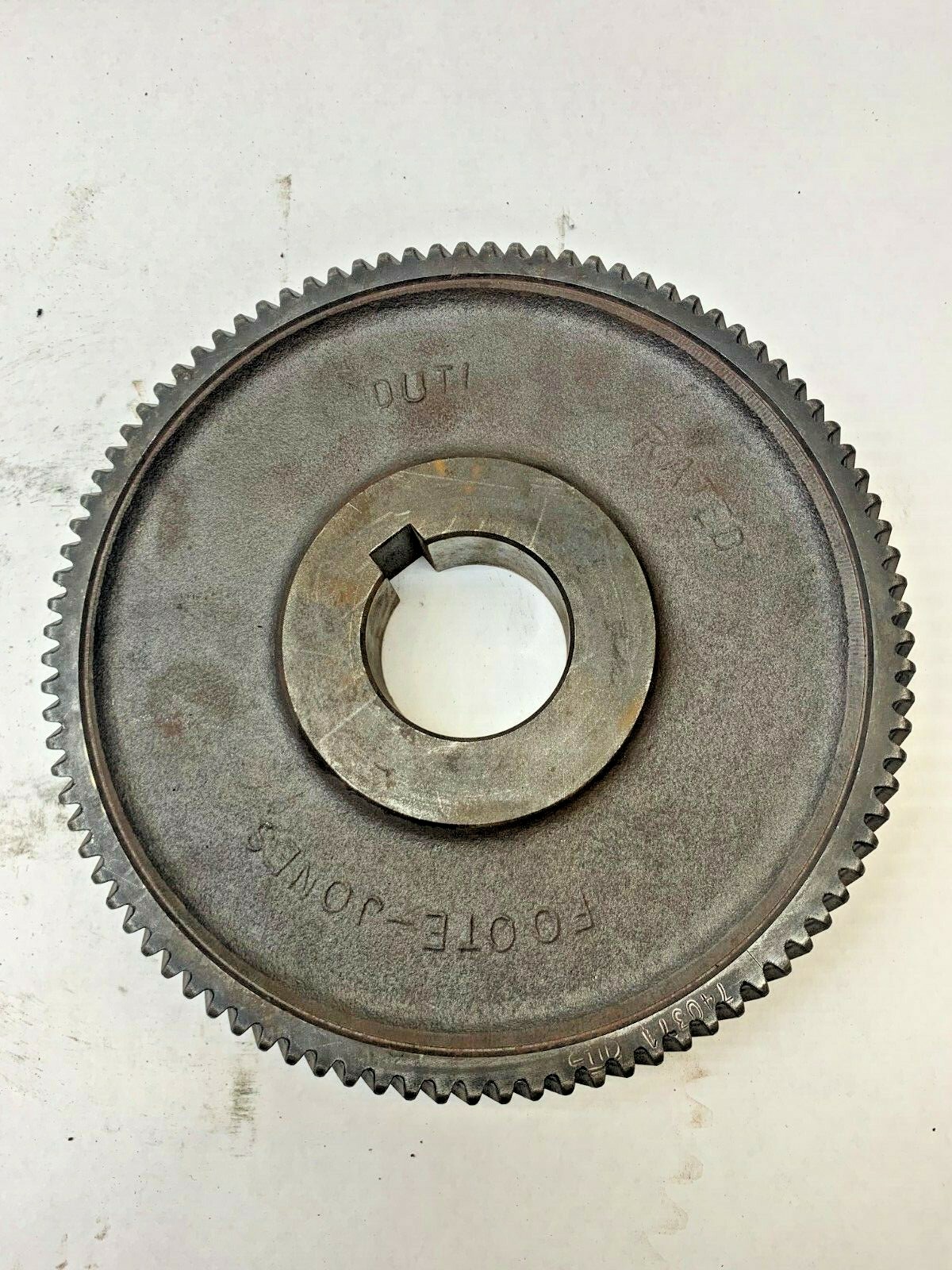FOOTE JONES HELICAL RIGHT GEAR 832061 FJ 1G, 93 TEETH, 10-1/2" OD, 2-1/2" BORE