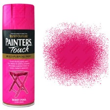 Rust-Oleum Painter's Touch Multi-Purpose Aerosol Spray Paint Satin Gloss Matt
