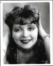 CLARA BOW VINTAGE ORIGINAL PHOTO HOLLYWOOD ACTRESS SMILING STUNNING PORTRAIT