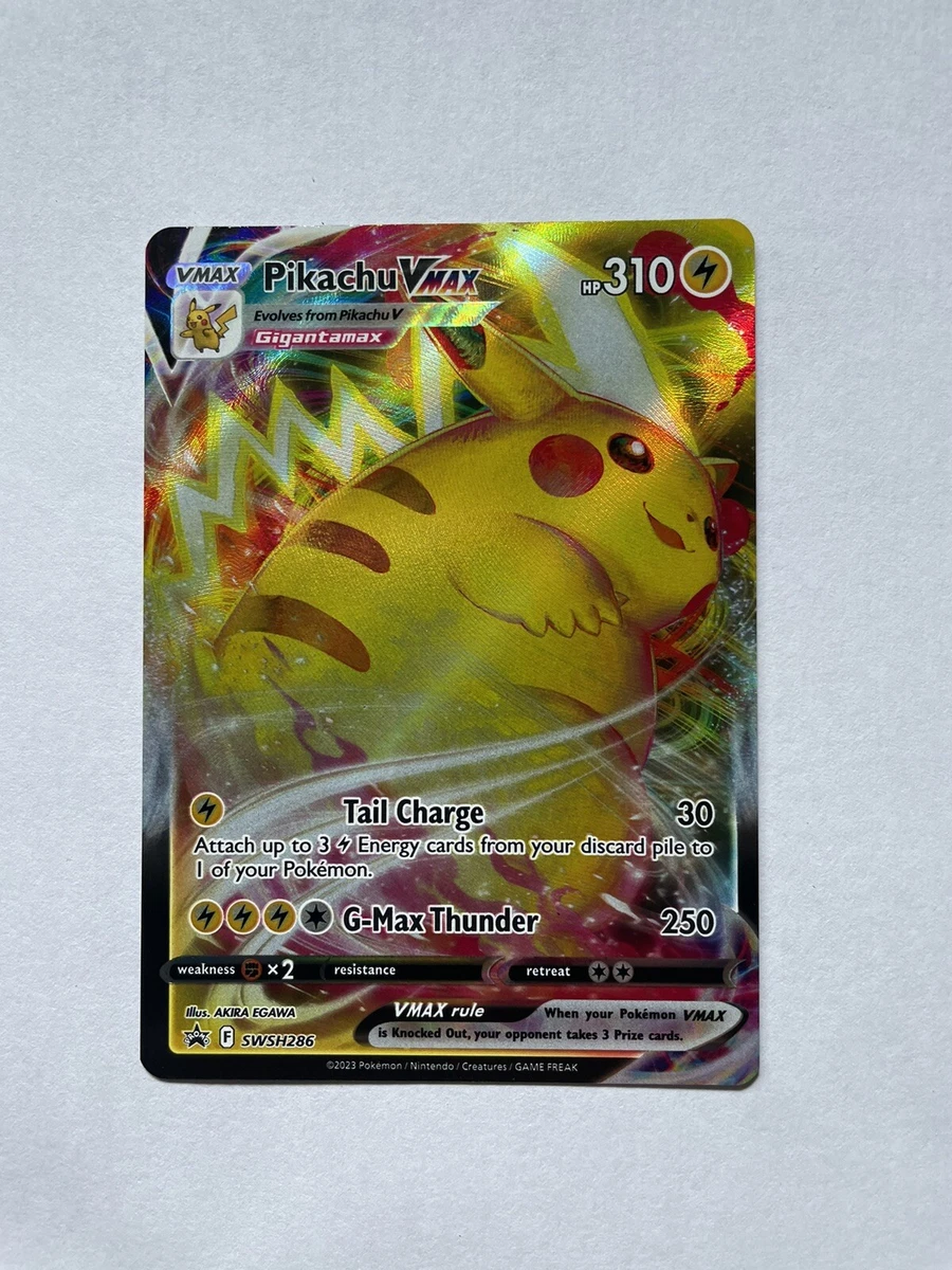 Pokemon TCG : SWSH PROMO PIKACHU VMAX SWSH286