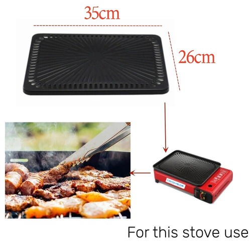 Portable Camping Stoves BBQ Gas Stove Barbecue Hotplate BBQ Griddle Gas