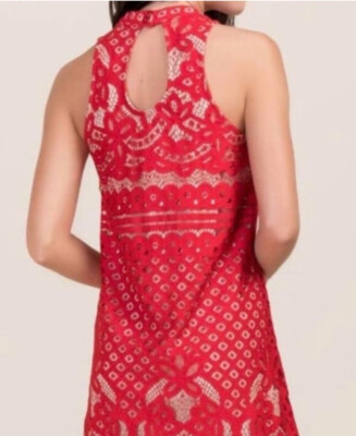 Francesca's Lace | Keyhole Back | Lined | A Line Mini Red Dress Size Lg | eBay Francesca's Lace | Keyhole Back | Lined | A Line Mini Red Dress Size Lg | eBay