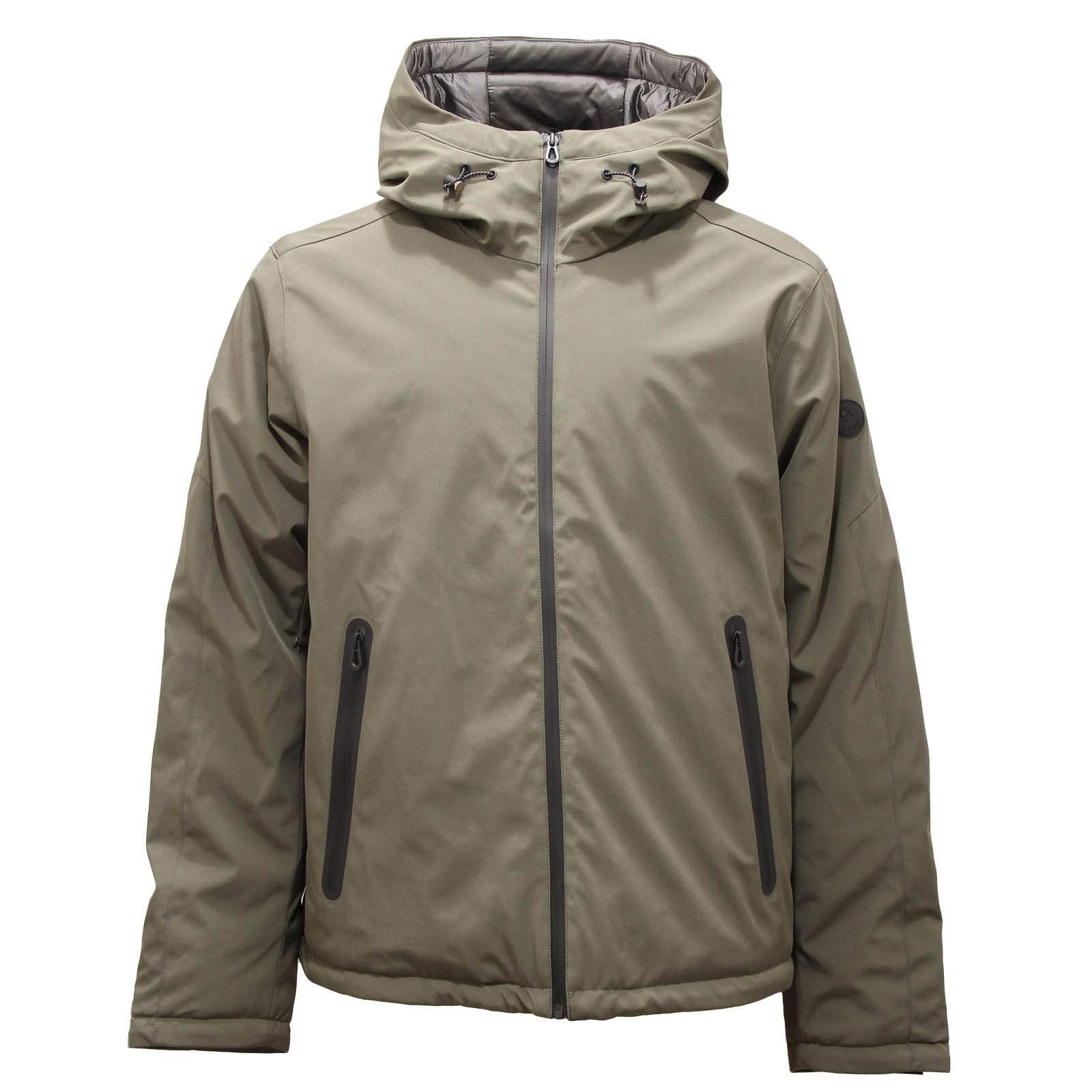 3782AP мужская стеганая куртка из смесовой ткани giubbotto uomo