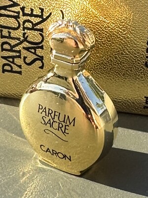 CARON PARIS MINIATUR   SACRE PARFUM   VINTAGE