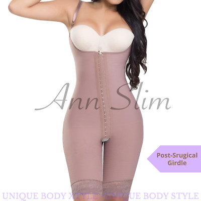 COLOMBIAN SHAPEWEAR POST SURGERY POWERNET GIRDLE SHAPER ANN SLIM 4302