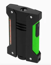 S.T. Dupont Defi Xtreme Torch Lighter, Fluo Green 021417, 21417 New In Box