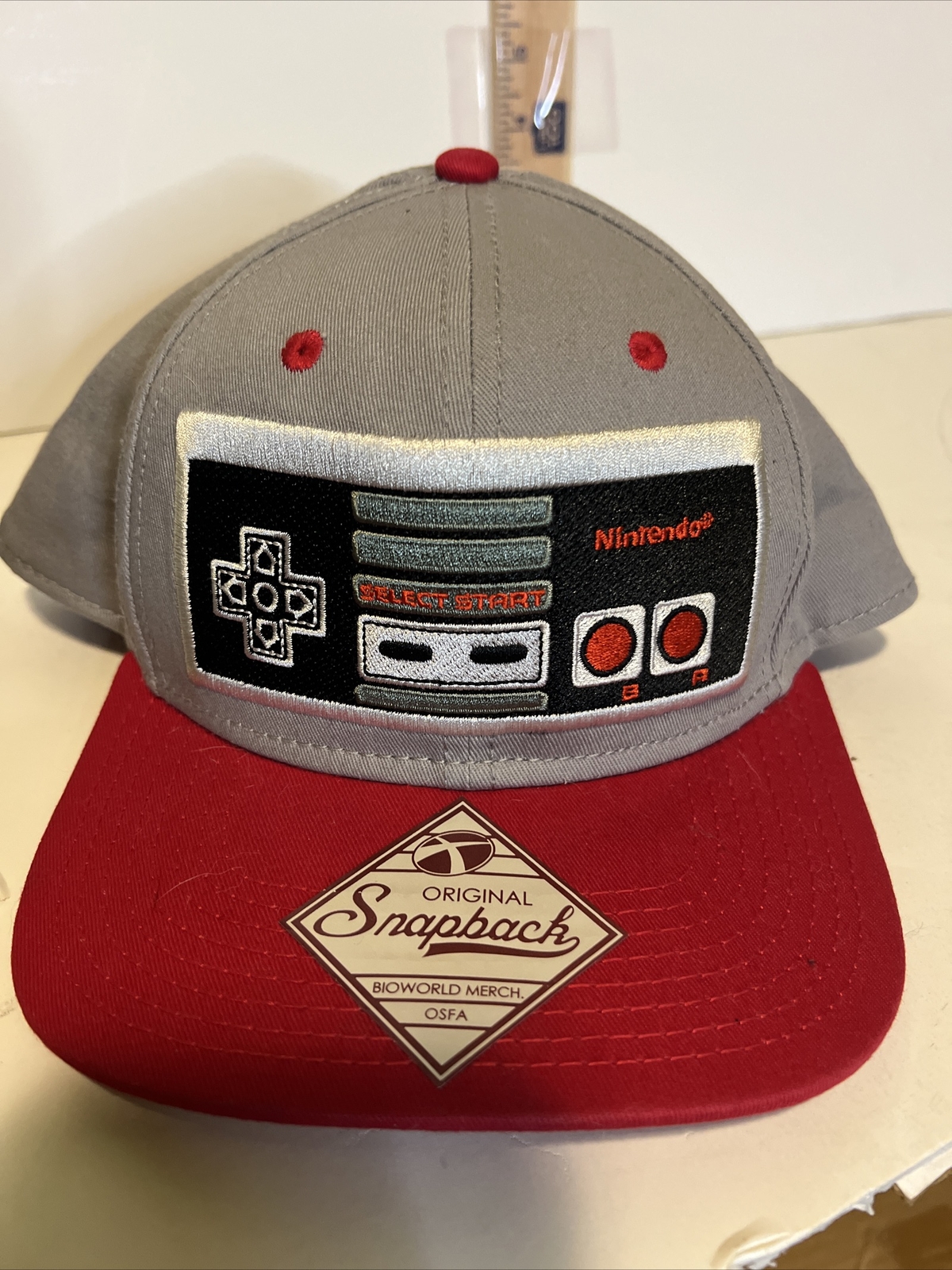 Nintendo NES Controller Hat Flat Bill Snapback Ca… - image 2