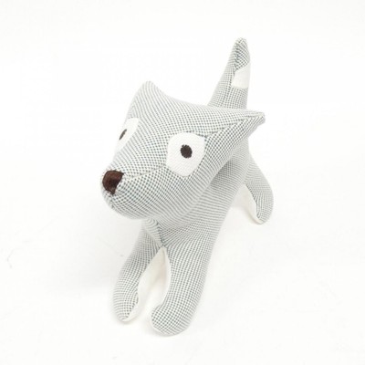 Peluche chien HERMES Nestor Epopee jouet bleu occasion