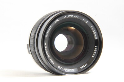 Excellent Olympus OM-SYSTEM ZUIKO MC AUTO-W 35mm f/2 Wide Angle