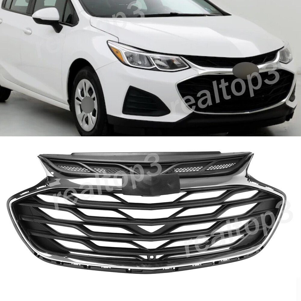 Front Upper Chrome Grille Assembly Fits Chevrolet Cruze 2019