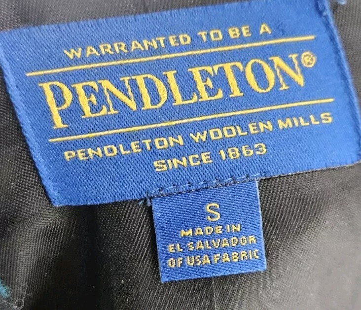 Pendleton Women's Vest Small Aztec Print Wool Bla… - image 7