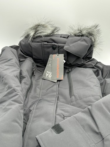 CHIN·MOON Women's Winter Coat Thickened Warm Long Parka Jacket Puffer Coat - Picture 7 of 14
