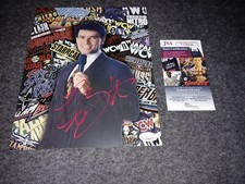 Eric Bischoff Signed 8x10 Jsa Wcw
