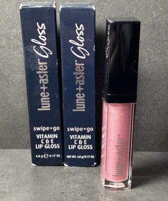 2X Lune+aster Swipe+go Vitamin C+E Lip Gloss (4.8g / 0.17oz) Champion | eBay