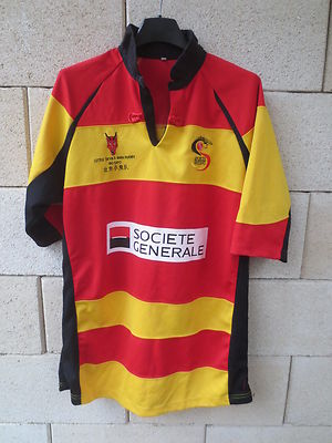 Maillot rugby BEIJING DEVILS mini porté n°46 CHINE PEKIN