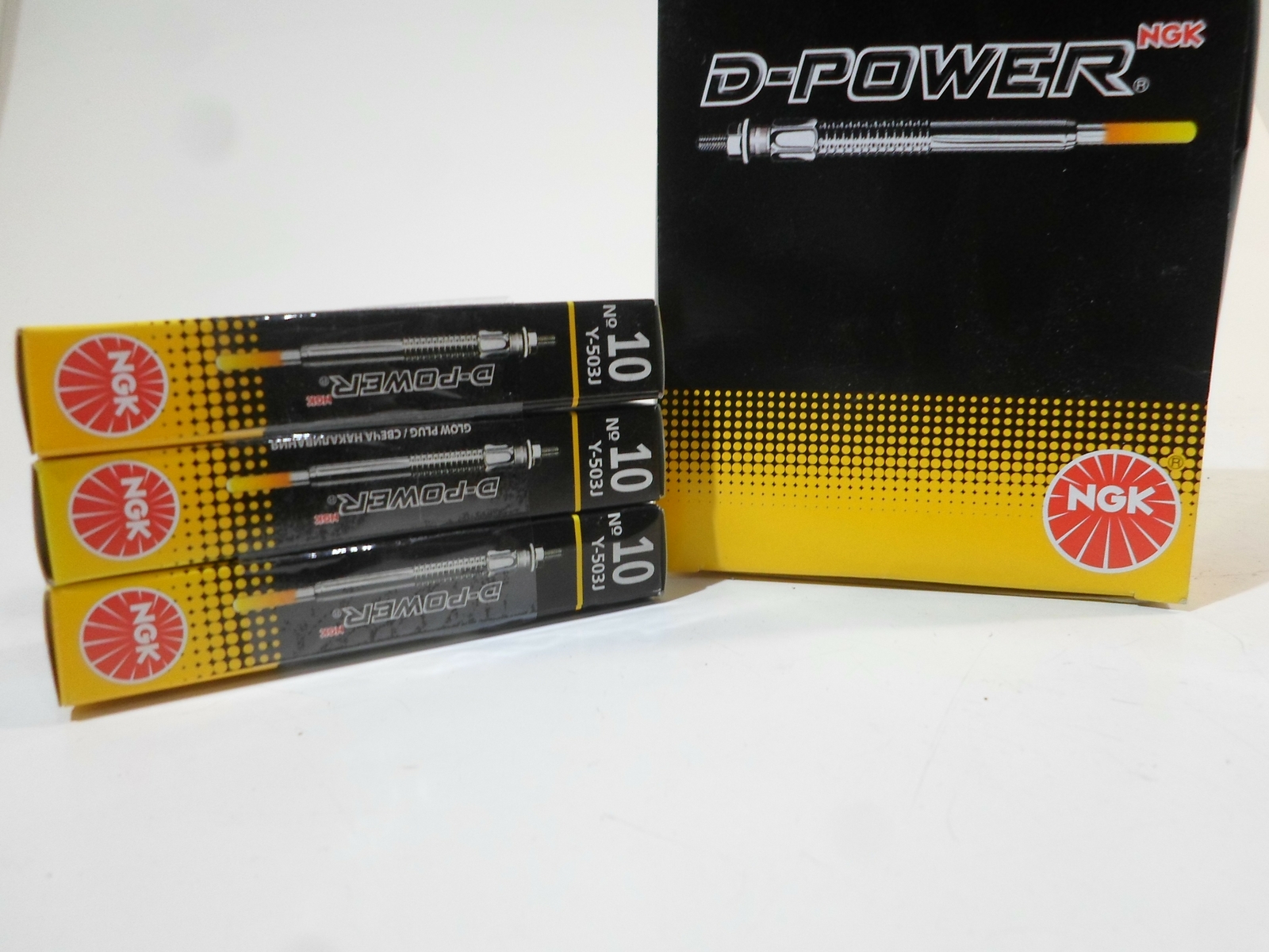 Kit 3 Candles Set Three Glow Plug NGK Citroën C15 Xsara Fiat Scudo Peugeot 306