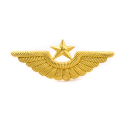 USSR Soviet Army Military Soldier Pilot Hat Cockade Air Force Cap Badge - Afbeelding 1 van 1