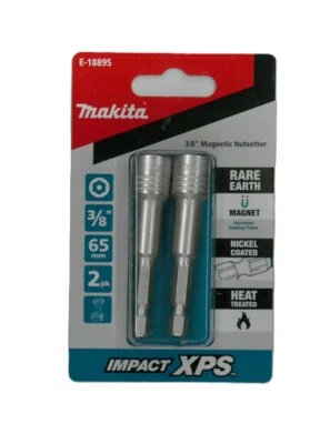 Makita Impact-XPS Magnetic Nutsetter 3/8" x 65mm 2 Piece E-18895 - image 1 of 3