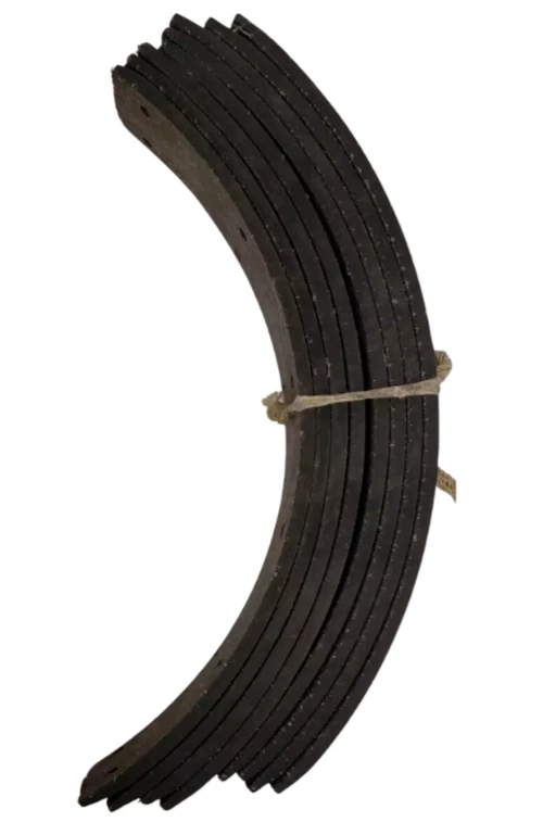 Juego de revestimientos de zapatas de freno de emergencia Plymouth Dodge Deluxe Model 1933 PC y PD NUEVO EN STOCK Foto 2 de 3