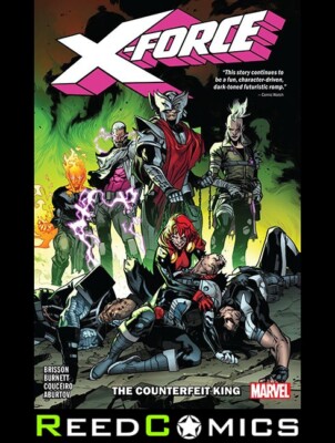 X-FORCE VOLUME 2 COUNTERFEIT KING GRAPHIC NOVEL Paperback Collects (2018) #6-10