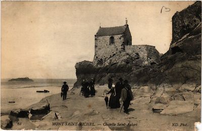 CPA AK Le Mont St-MICHEL - Chapelle St-Aubert (632726)