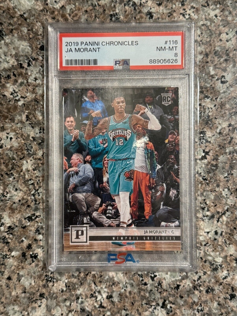 PSA 8 2019 Panini Chronicles Ja Morant #116 Young Dolph Key