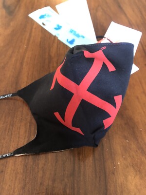 OFF-WHITE Gesichtsmaske mit Pfeilmuster Größe L/XL UVP 125£