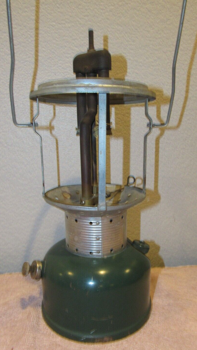 1963 Coleman Model 200F Camping Lantern Lamp for Parts or Repair