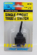 Single Circuit Toggle Switch 20 Amp 12v On-Off