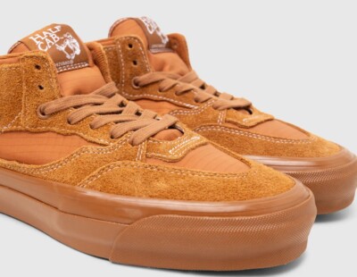Vans Half Cab Reissue 33 Hairy Suede Ginger VN000CXJDDQ MENS SIZE