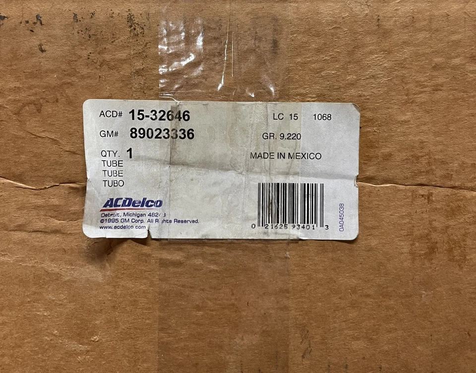 ACDelco 15-32646 HVAC Heater Hose For 02-04 Ascender Envoy XL Trailblazer EXT ^ - Image 2 of 2