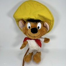 Looney Tunes SPEEDY GONZALES Plush Toy Stuffed Animal 1996 Vtg Play By Play 12  
