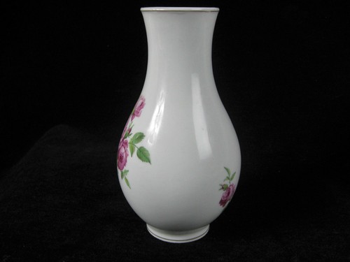Antique KPM Floral Small Vase - c 1840-1917 - Germany - Picture 3 of 6