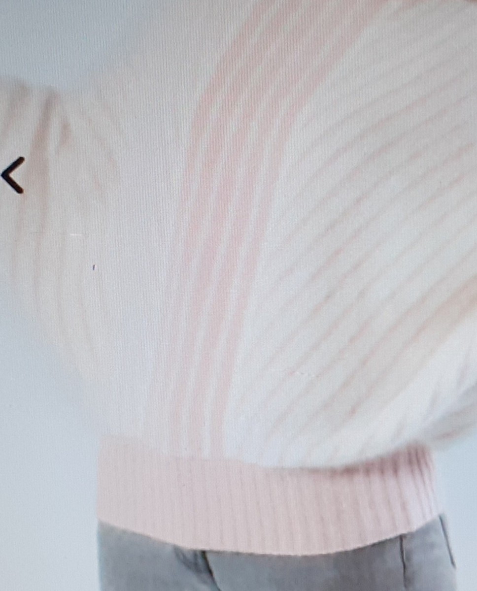 Pull Anny Blatt Angora Blanc Col Ruban - Taille XL, Fait Main, Hiver Chic