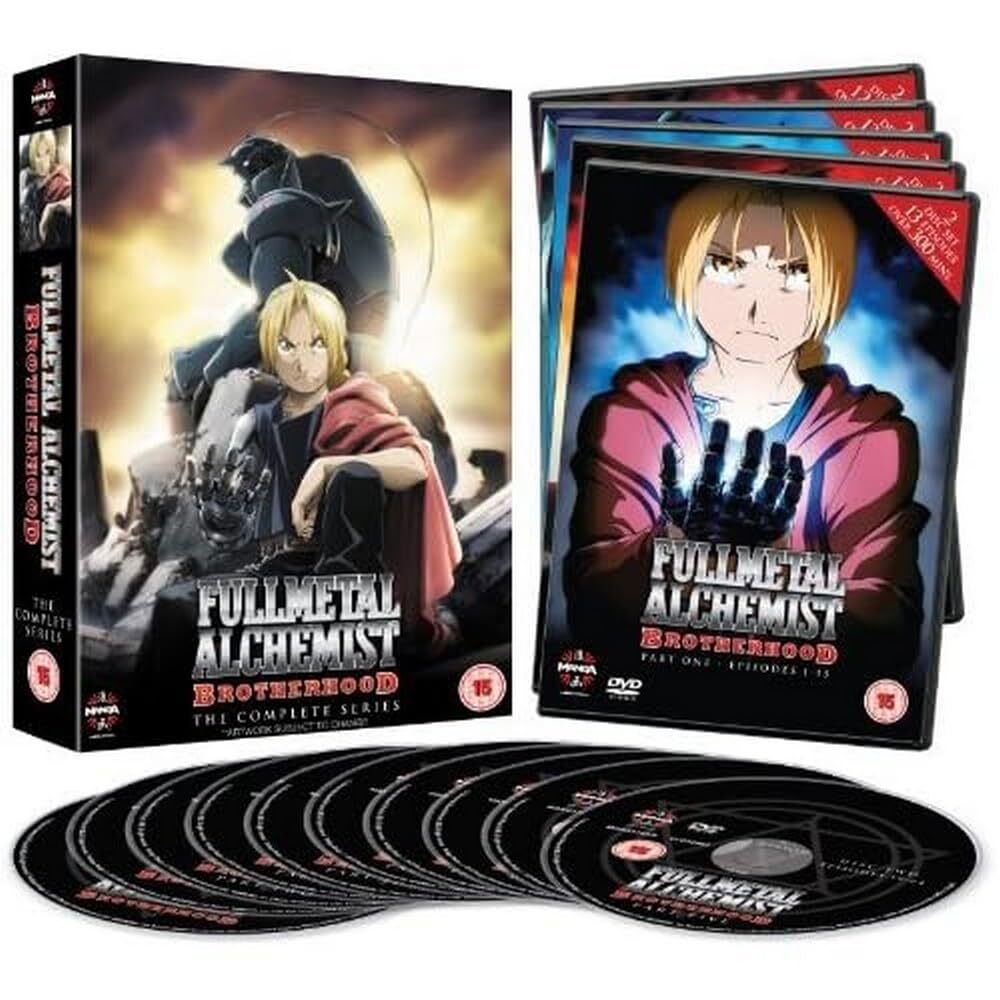 Fullmetal Alchemist Brotherhood Complete Series Collection