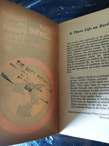 Arthur C. Clarke - Report on Planet Three - Signet First Printing 1973 - Foto 6 di 7