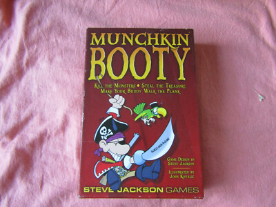 2103 STEVE JACKSON SPIELE MUNCHKIN BOOTY KARTENSPIEL + MUNCHKIN OZ KARTEN