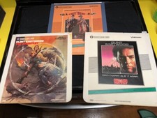 Lot 3 Vintage Clint Eastwood Movies CED Selectavision Dirty Harry Sudden Impact
