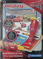 Quizzy Disney Pixar Cars 3, Elektronisches Spiel Mit Pen, Neu/Ovp