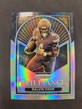 2022 Panini Prizm Football Dalvin Cook Silver Brilliance Prizm Insert Nm