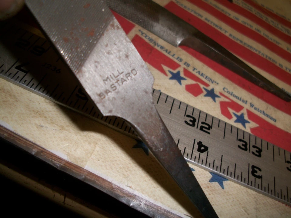 LOT OF 3 Files MILL BASRARD, NICLSON, AUSTRIA 1" 1/2 ROUND Flat Bastard Double - Image 4 of 4