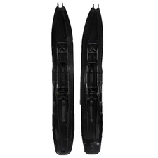 Ski-Doo New Composite Pilot 6.9 RH/LH Black PAIR REV-XP, XR, Mountain/Sport/MXZ