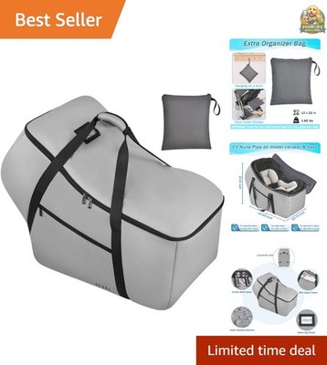 Car Seat Travel Bag Fit All Nuna Pipa Car Seat and Base, Doona Infant Car Sea...