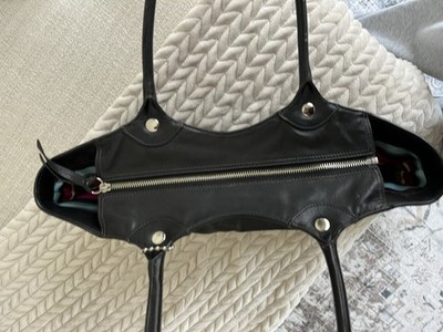 Y2K Vintage Coach Bleecker Legacy Black Leather Tote/Shoulder Bag
